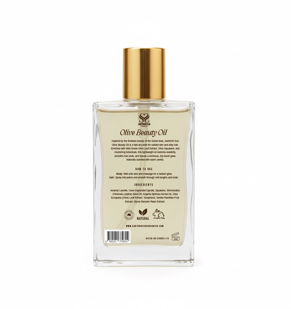 Santorini Sun Olive Beauty Oil