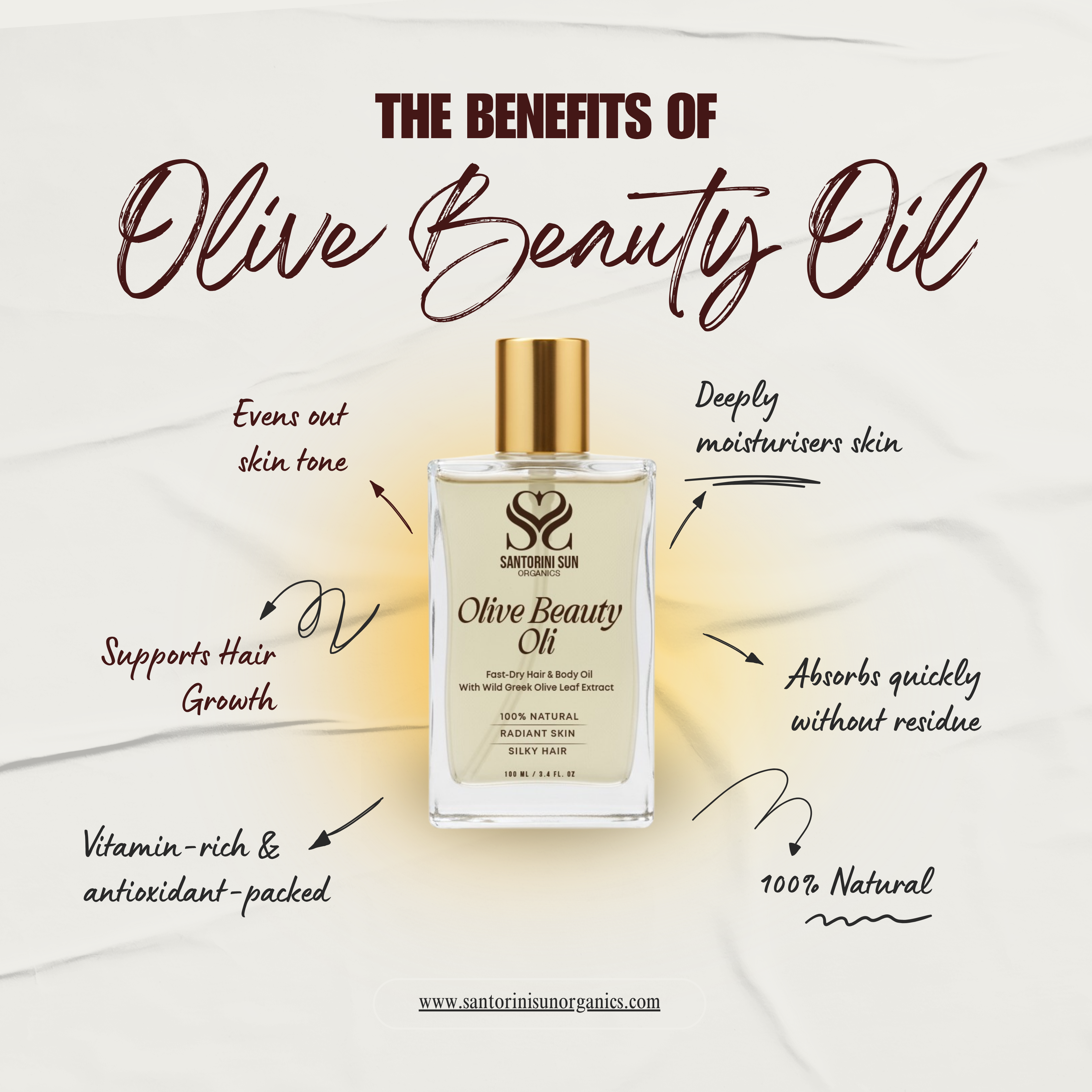 Santorini Sun Olive Beauty Oil