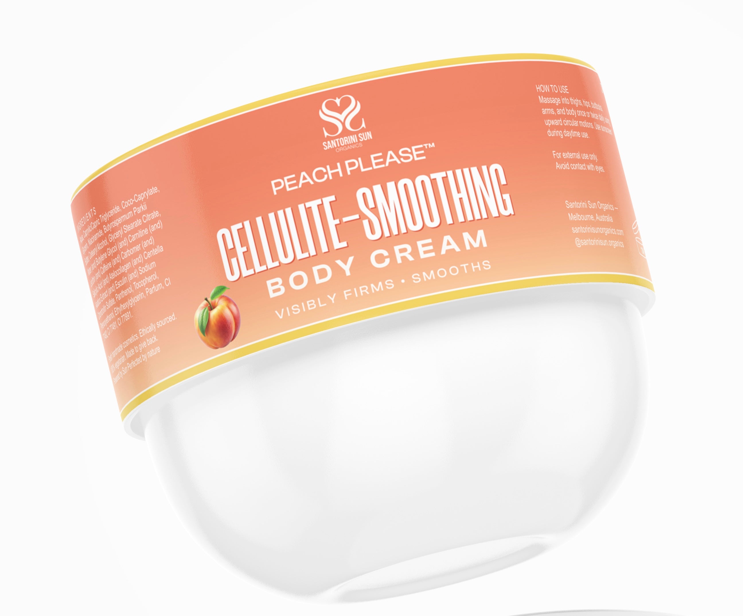 PEACH PLEASE -Cellulite Smoothing Body Cream