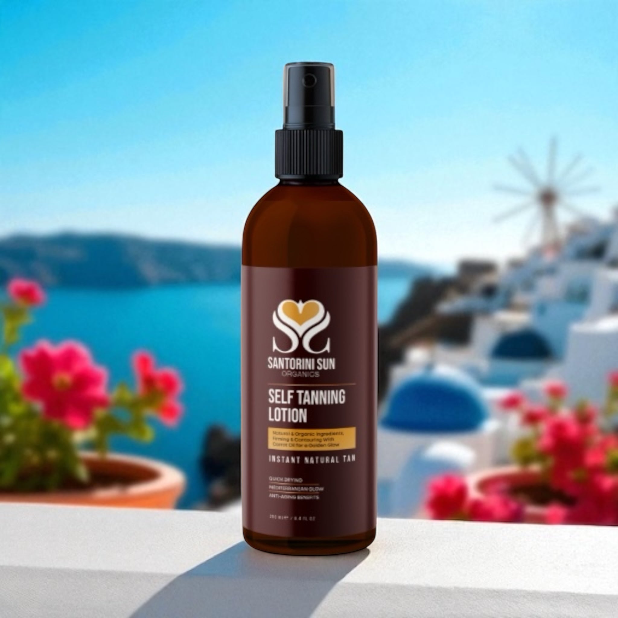 SANTORINI SUN SELF TANNING LOTION